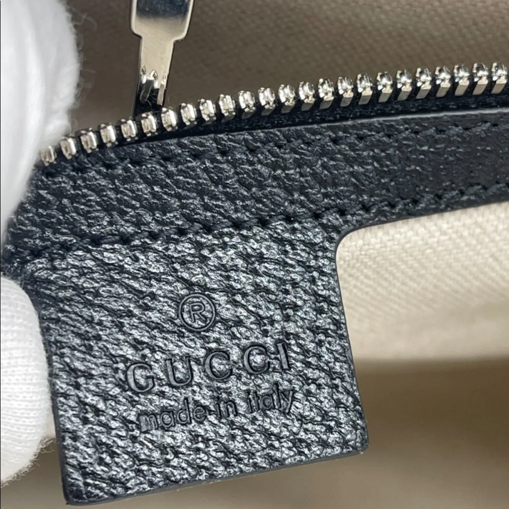 Gucci “ICCUG” Reverse Embroidered Logo Tote Bag